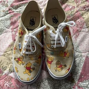 Winnie the Pooh Disney Vans. Womans 11, mens 9.5. (NEW W/O BOX!)